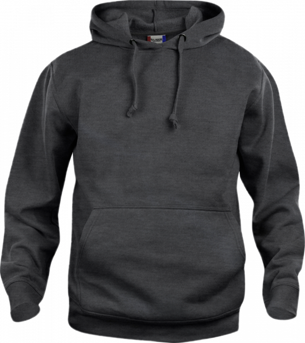 Clique - Stif Gymnastik Hoodie - Anthracite Melange