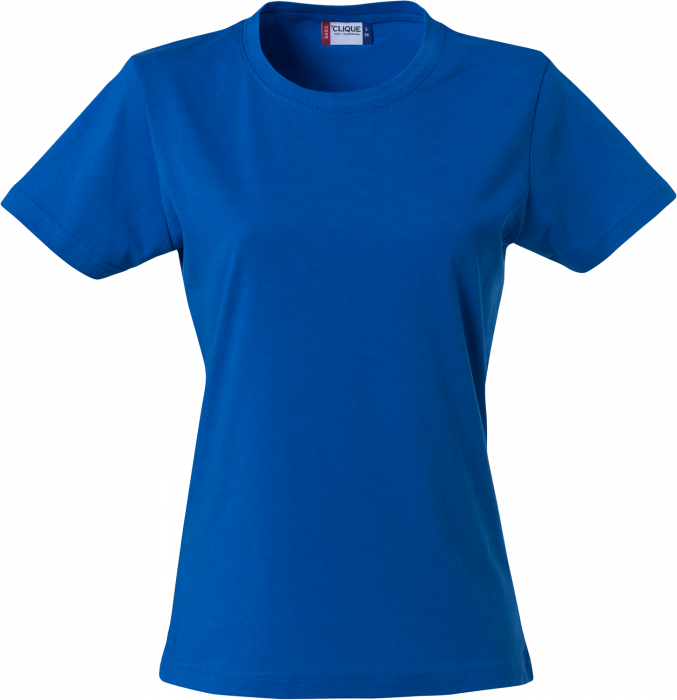 Clique - Stif Gymnastik Cotton T-Shirt Woman - Bleu roi